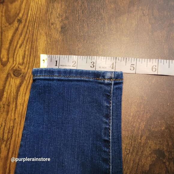 Madewell Jeans 28 Skinny 9" High Rise Creston Wash J4624 Tummy Control Stretch - Picture 11 of 12